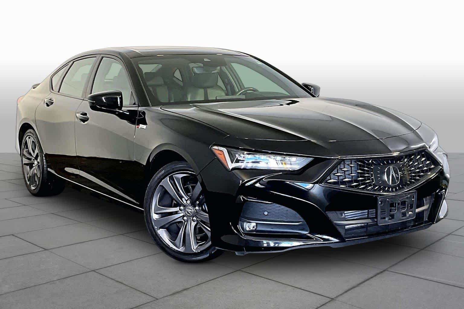 Certified Used 2023 Majestic Black Pearl Acura With A-Spec Package image 3