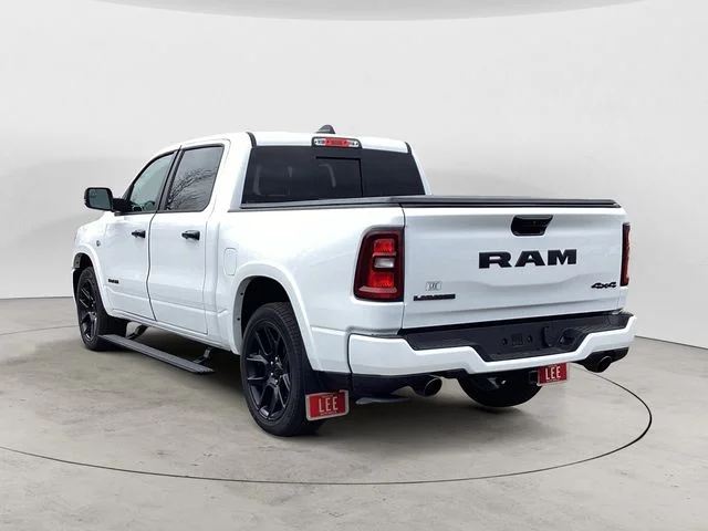 New 2026 Bright White Clearcoat Ram LARAMIE CREW CAB 4X4 5