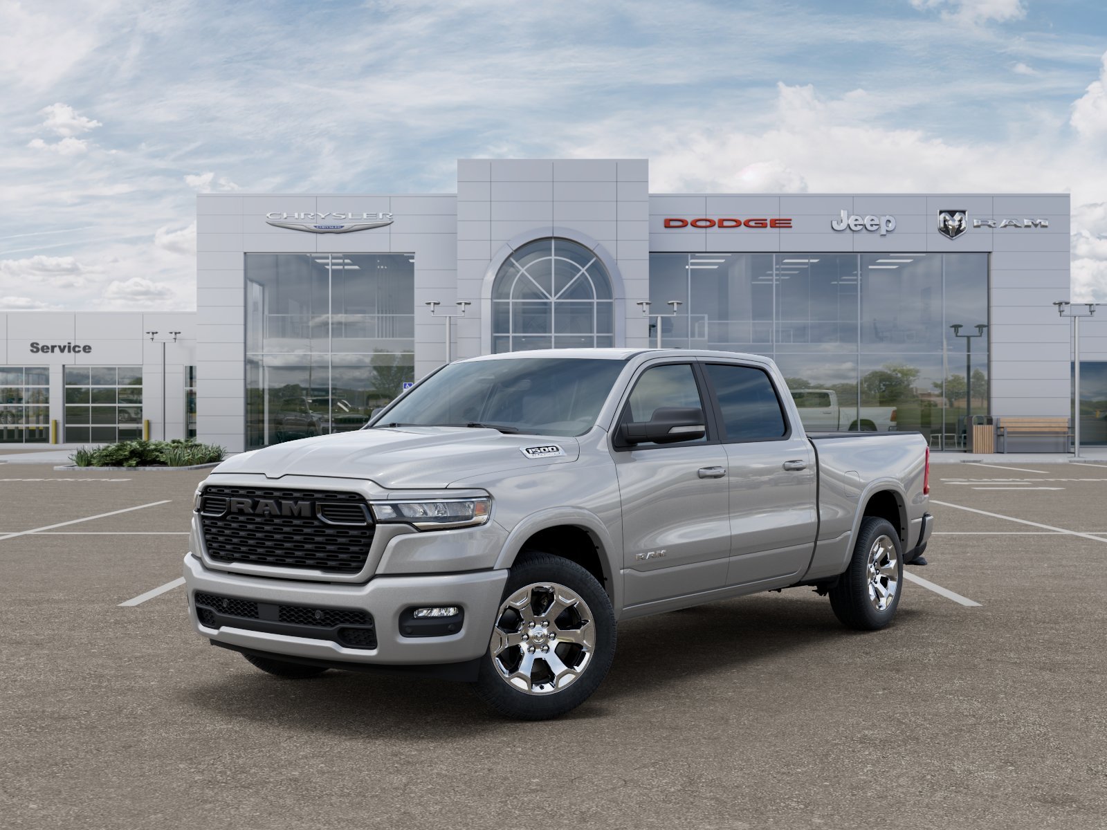 New 2026 Silver Zynith Exterior Paint RAM Big Horn/Lone Star image 27