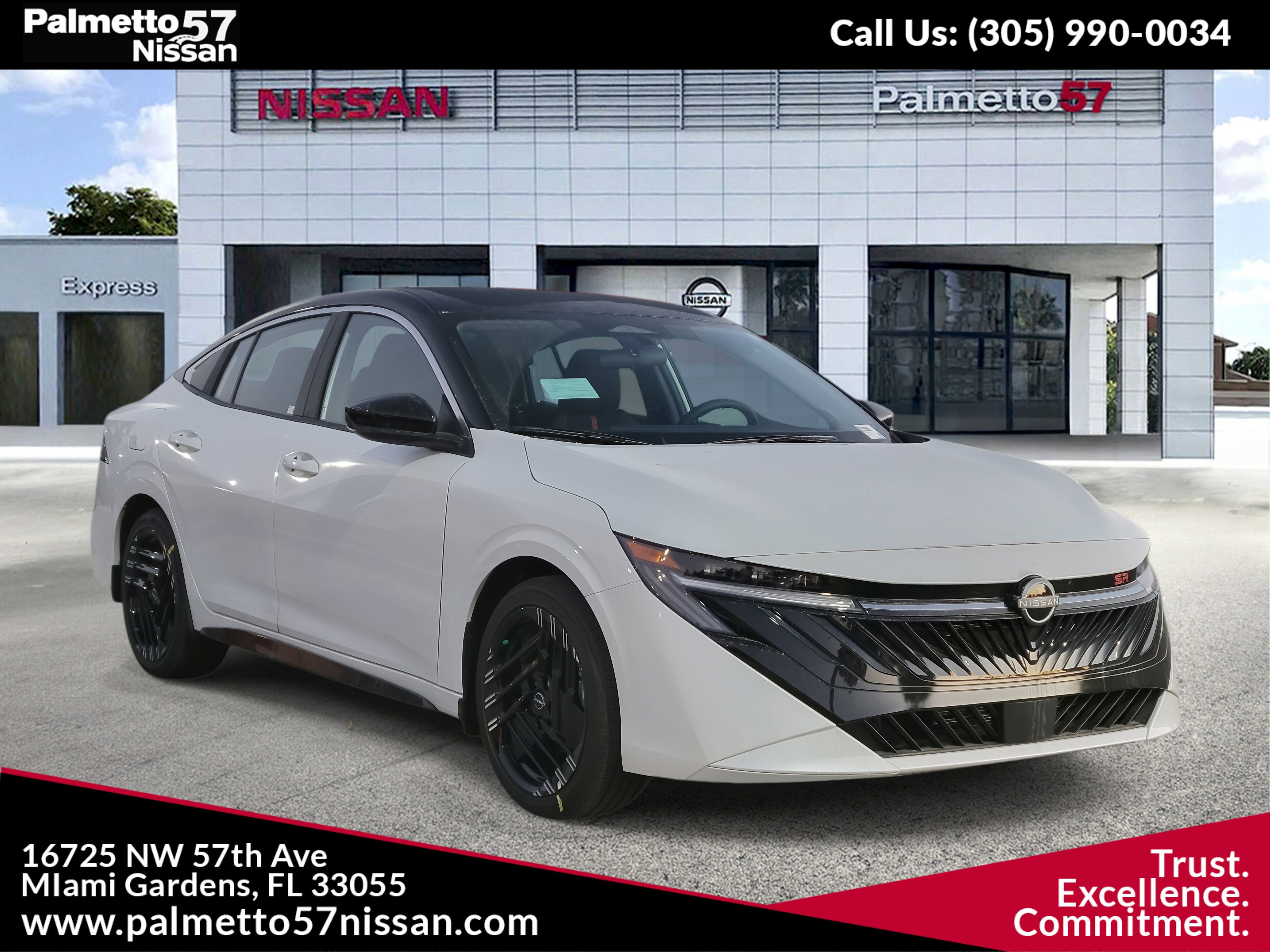 New 2026 White Nissan SR image 1