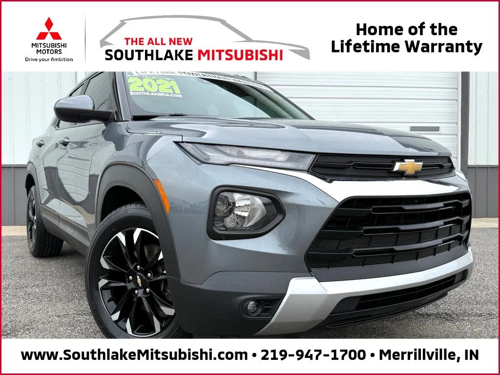 Used 2021 Gray Chevrolet LT image 1