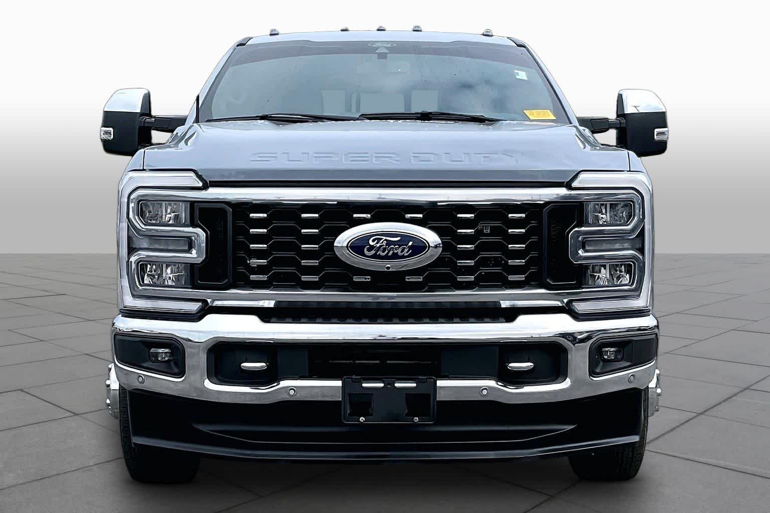 Used 2024 Glacier Gray Metallic TriCoat Ford King Ranch image 3