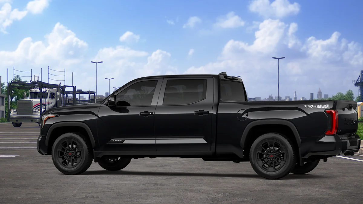 New 2026 Midnight Black Metallic Toyota Platinum image 5
