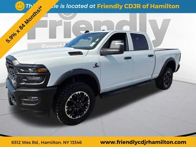 New 2026 Bright White Clear-Coat Exterior Paint RAM Tradesman image 1