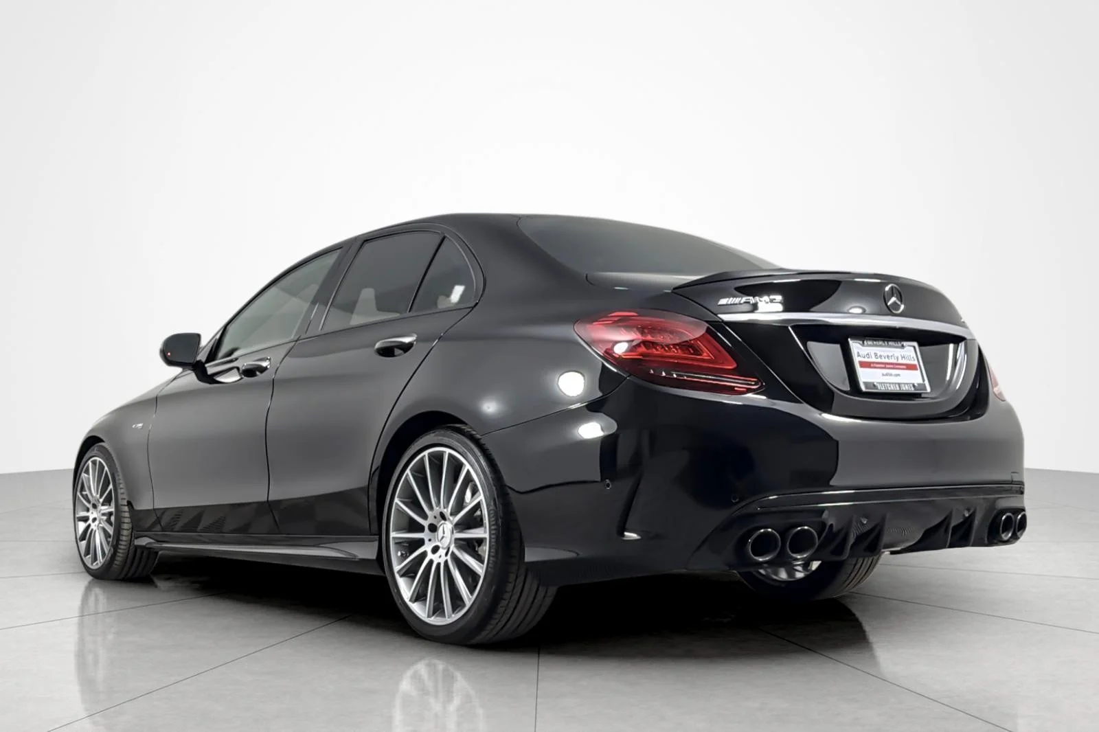 Used 2019 Black Mercedes-Benz AMG® C 43 4MATIC Sedan image 3