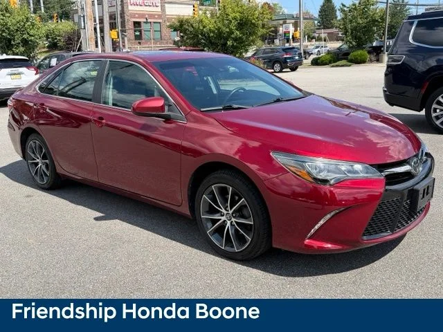 Used 2017 Red Toyota XSE V6 image 3