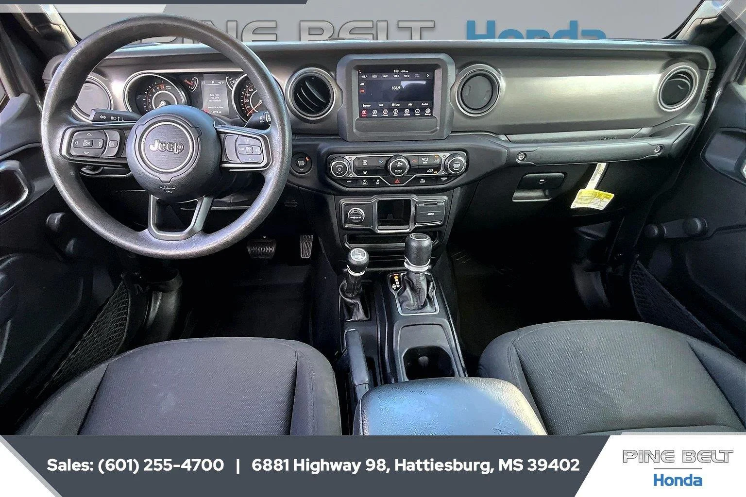 Used 2023 Granite Crystal Metallic Clearcoat Jeep Sport image 13