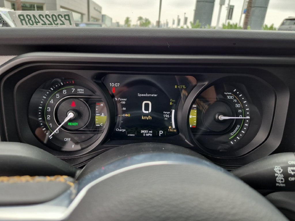 Used 2024 White Jeep Sahara 4xe image 21
