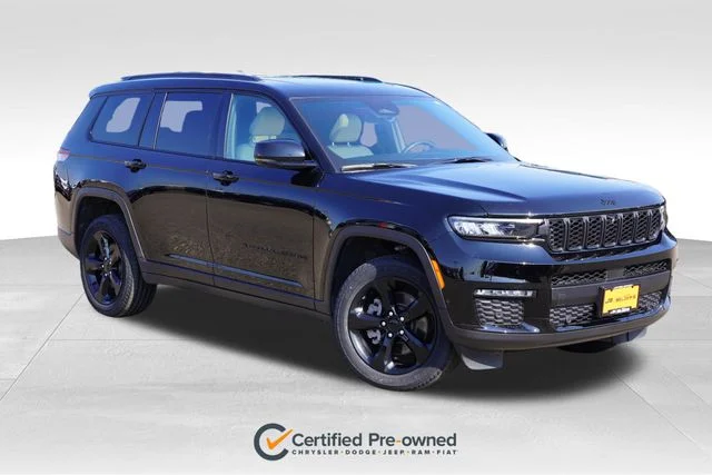Certified Used 2025 Black Jeep Limited image 1