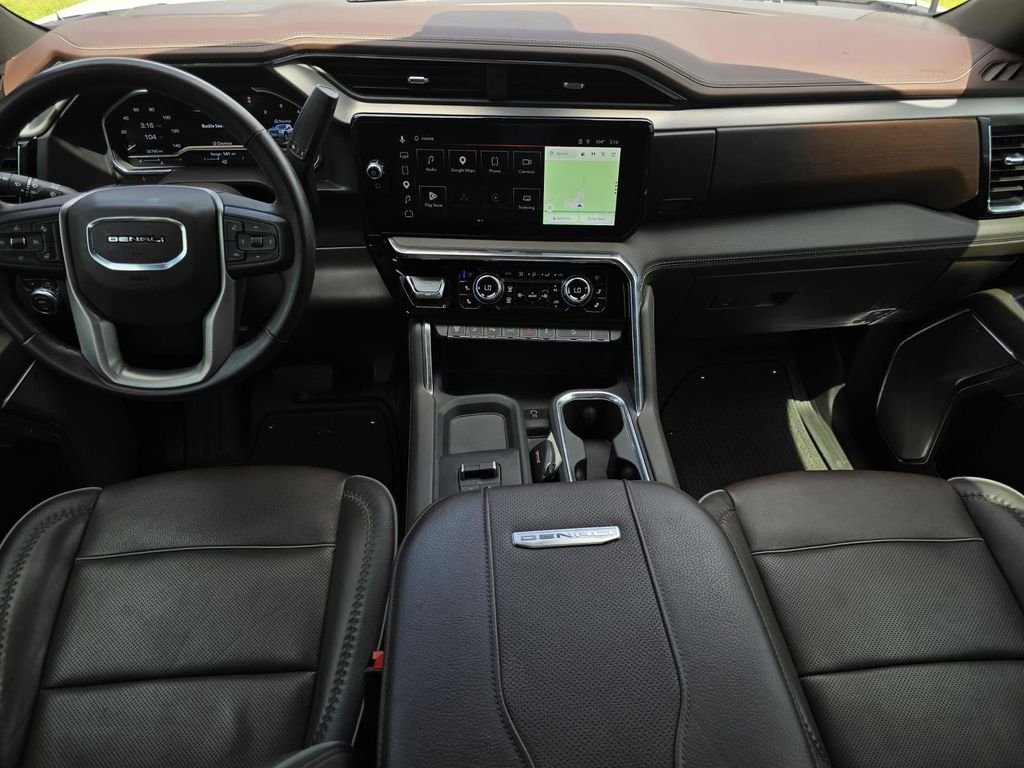Used 2024 White Frost Tri-Coat GMC Denali image 36