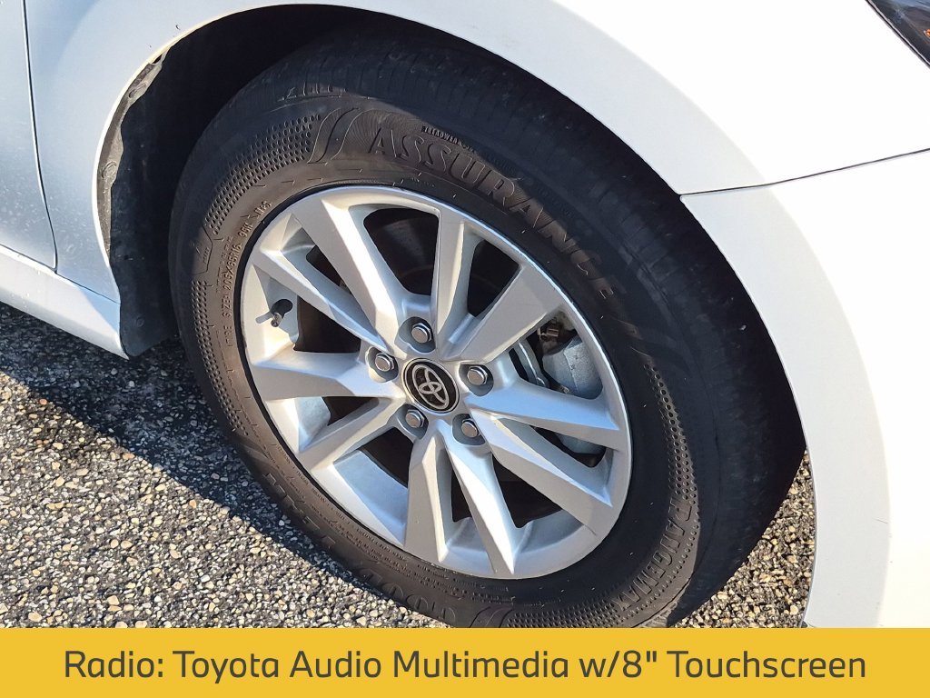 Used 2025 White Toyota LE image 7