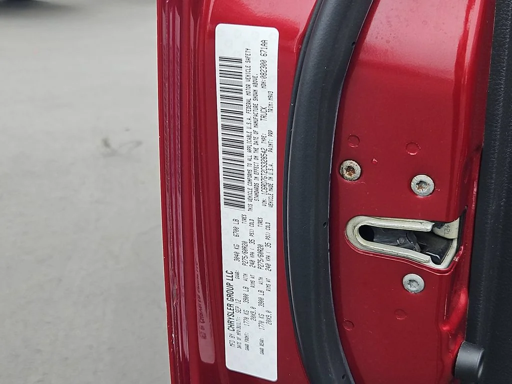 Used 2012 Deep Cherry Red Crystal Pearlcoat Ram Big Horn image 32