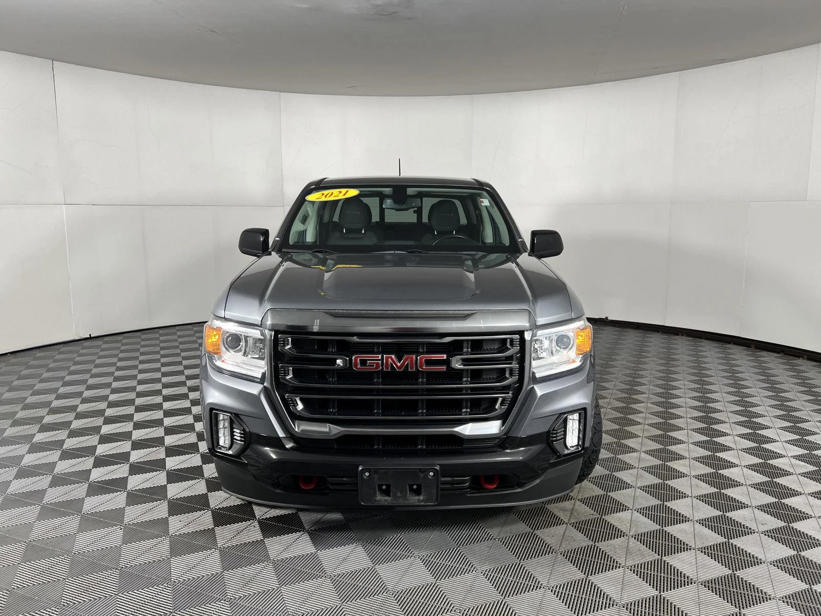 Used 2021 Satin Steel Metallic GMC 4WD AT4 w/Cloth image 2