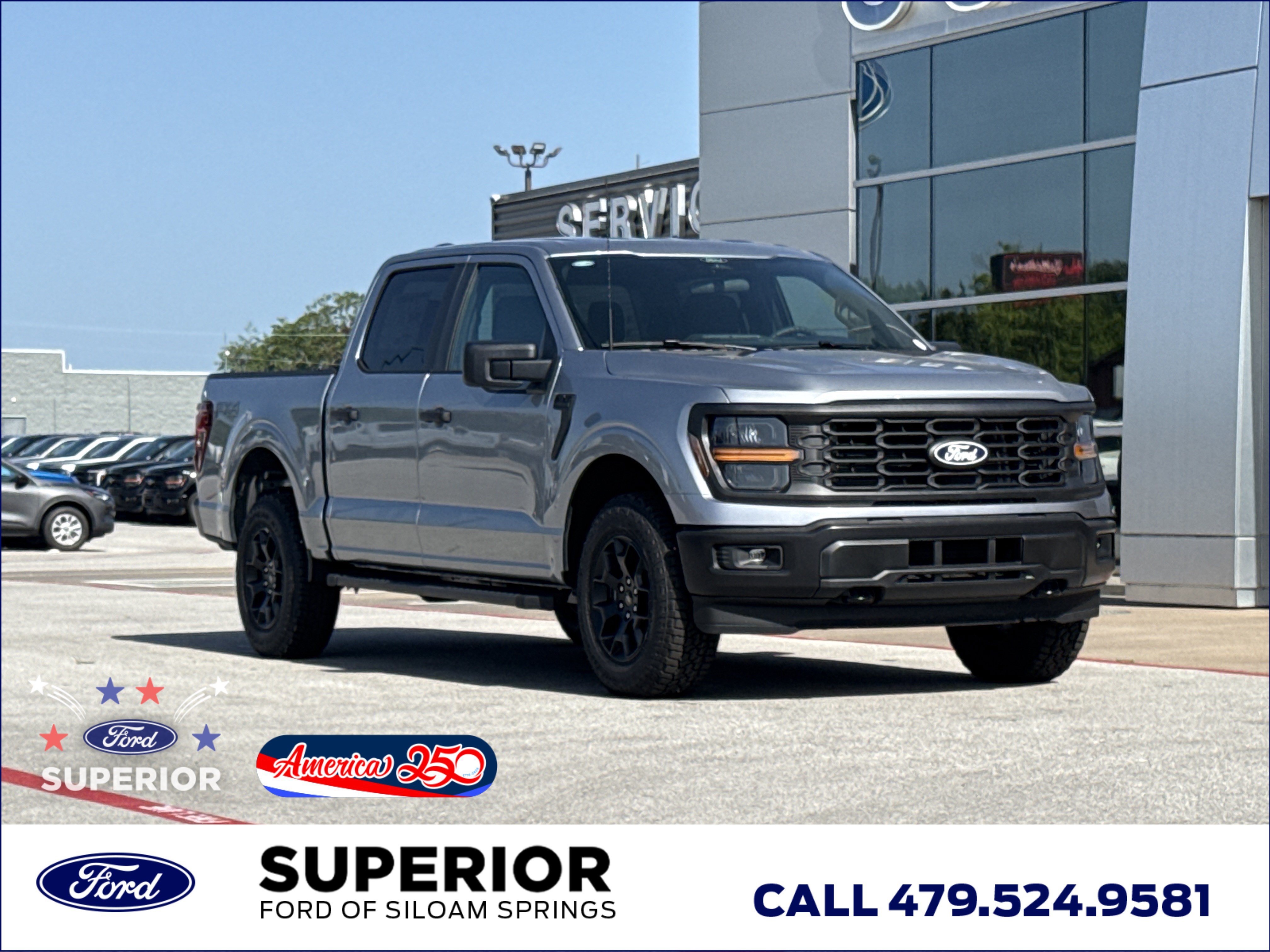 New 2026 Iconic Silver Metallic Ford STX 4WD image 1