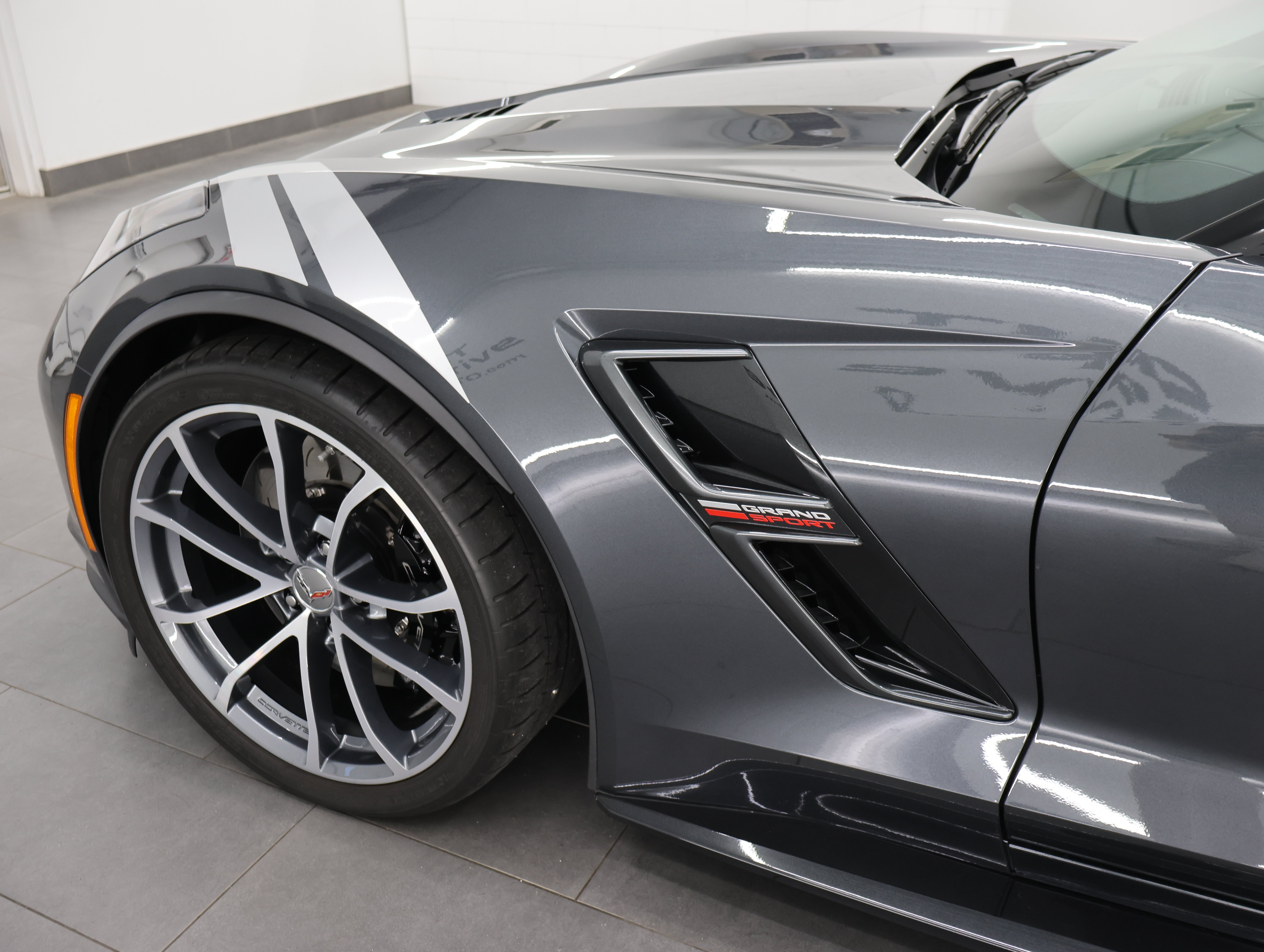 Used 2017 Watkins Glen Gray Metallic Chevrolet Grand Sport 1LT: GRAND SPORT-1LT-POWER TOP CONVERTIBLE-AUTO-MAGNETIC RIDE-BACKUP CAM image 29
