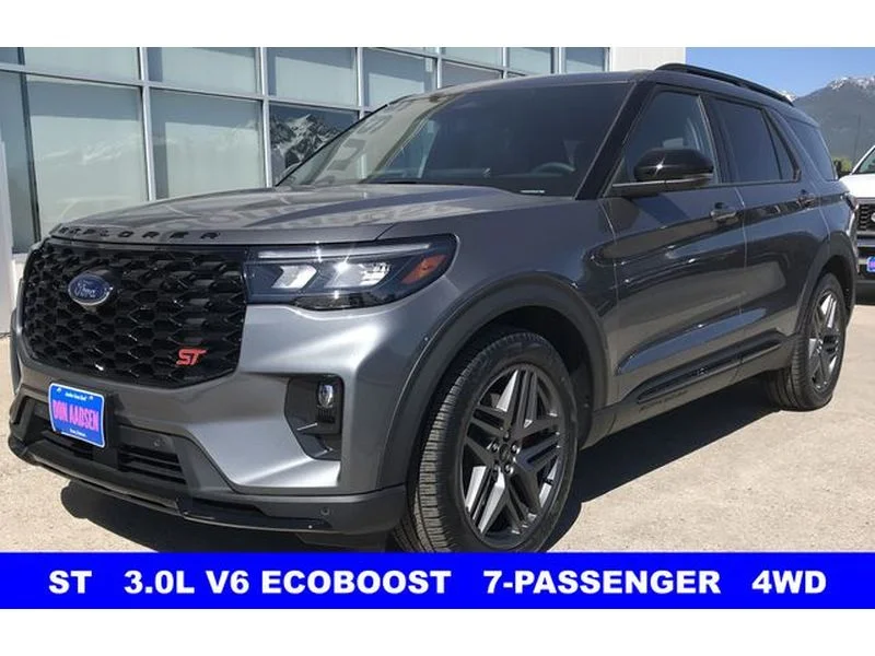 New 2026 Carbonized Gray Metallic Ford ST image 4