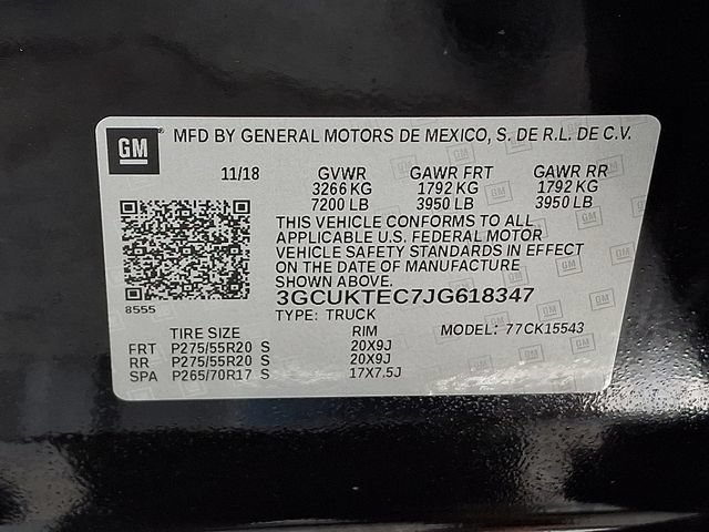 Used 2018 BLACK Chevrolet High Country image 28