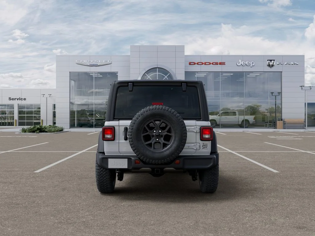 New 2026 Bright White Clear-Coat Exterior Paint Jeep Willys image 7