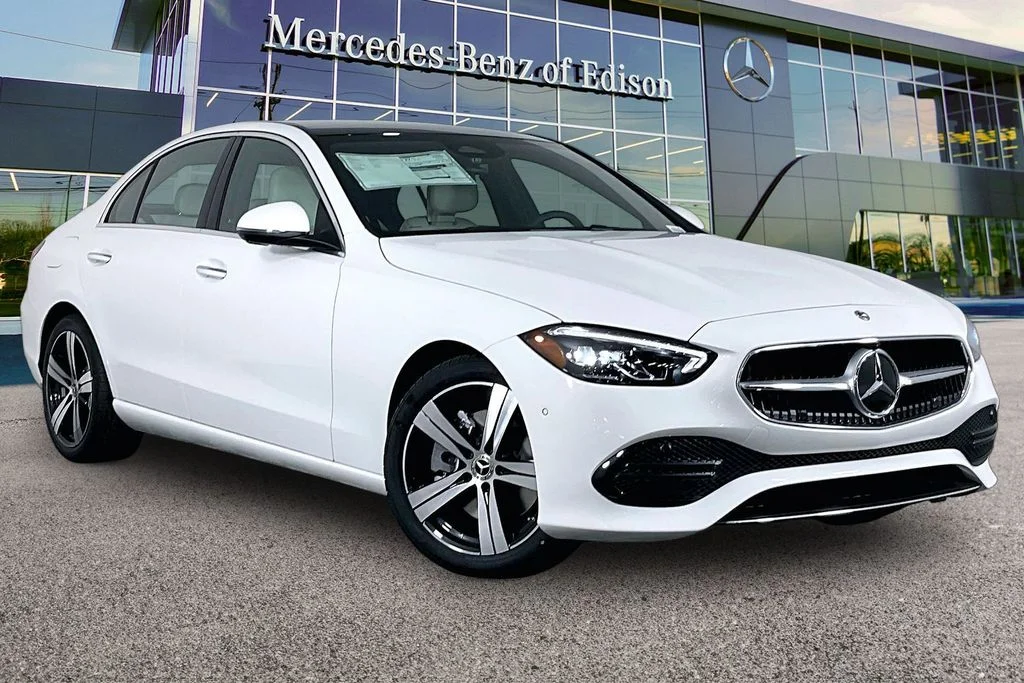 New 2026 White Mercedes-Benz C 300 image 1