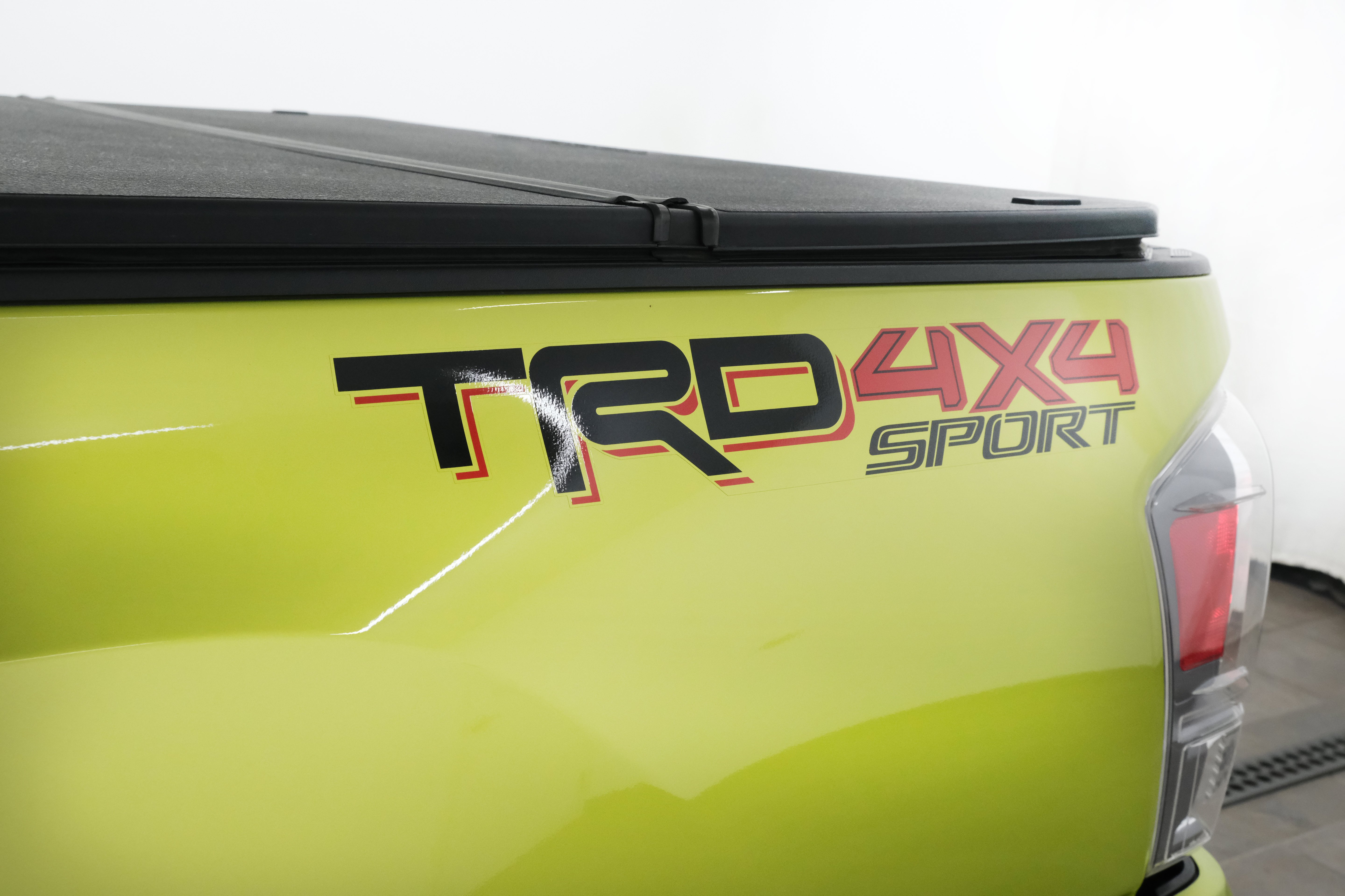 Certified Used 2023 Electric Lime Toyota TRD Sport 4D Double Cab image 4