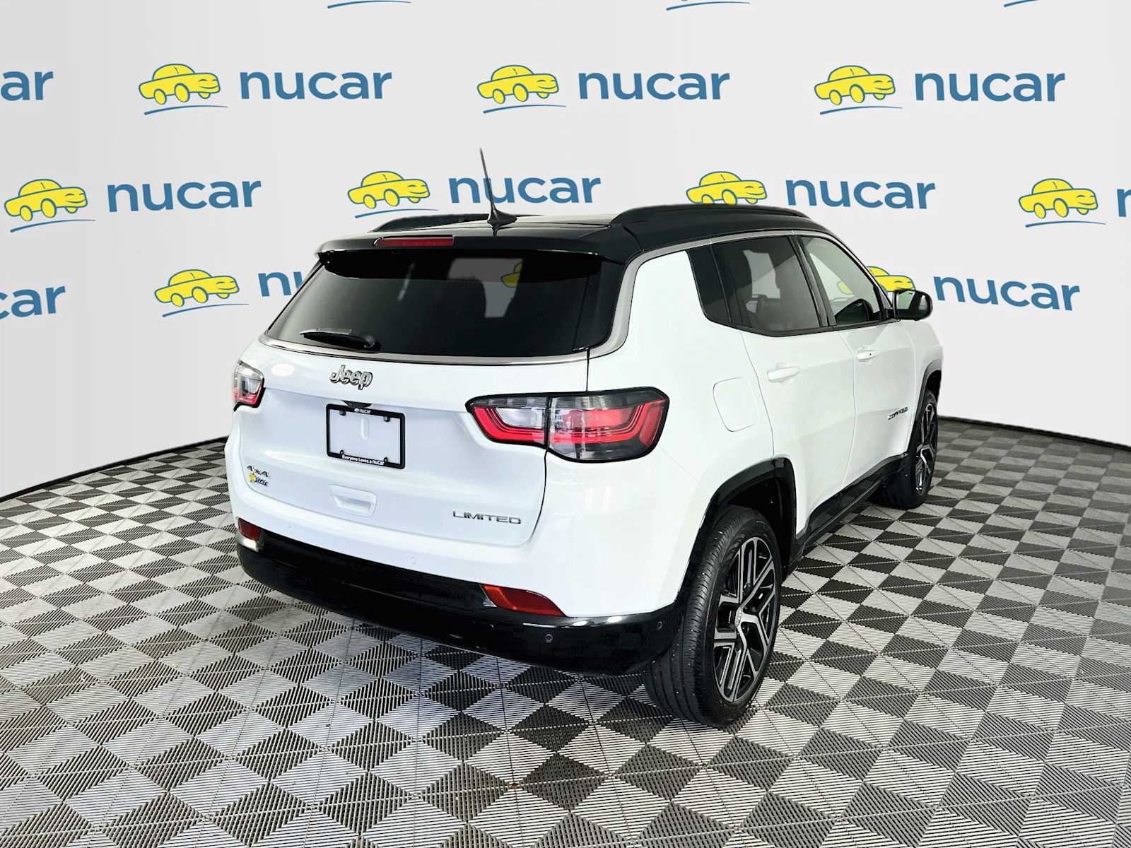 Used 2024 Bright White Clearcoat Jeep Limited image 7