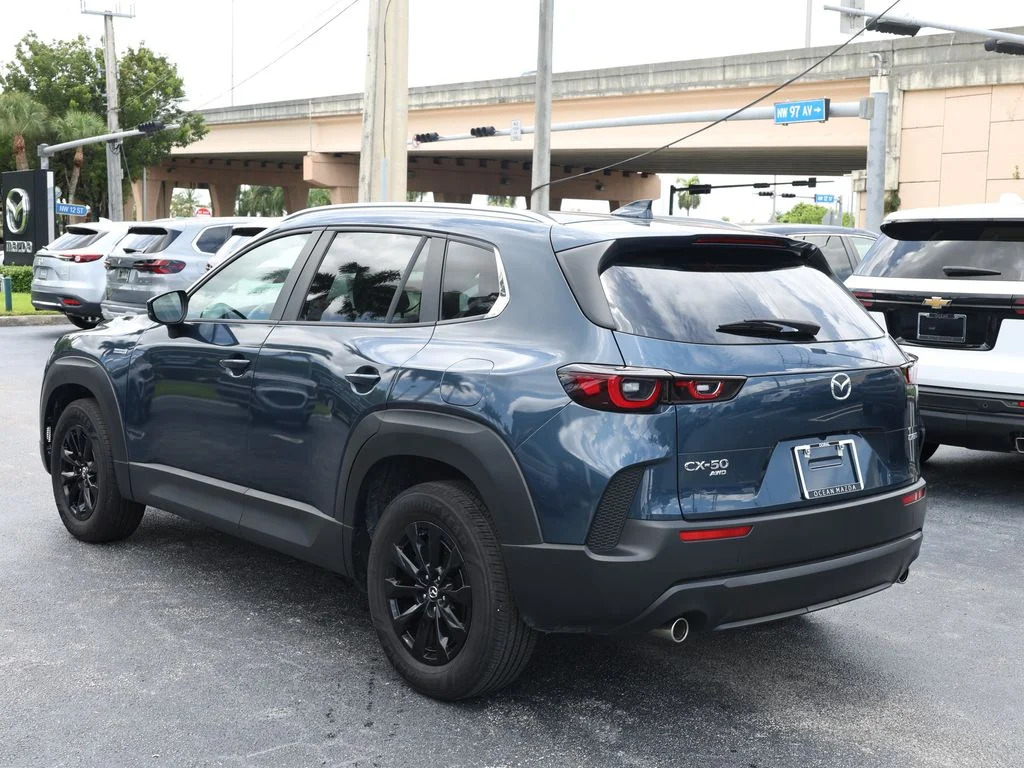 Certified Used 2025 Blue Mazda Preferred image 5