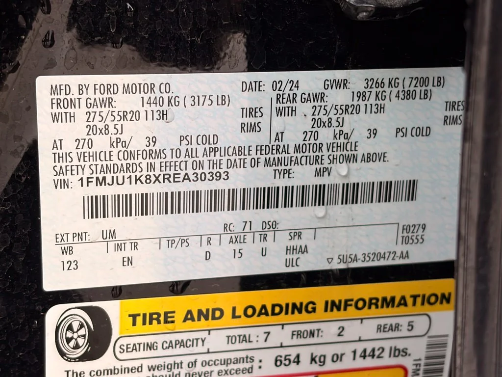 Certified Used 2024 Black Ford Limited image 19