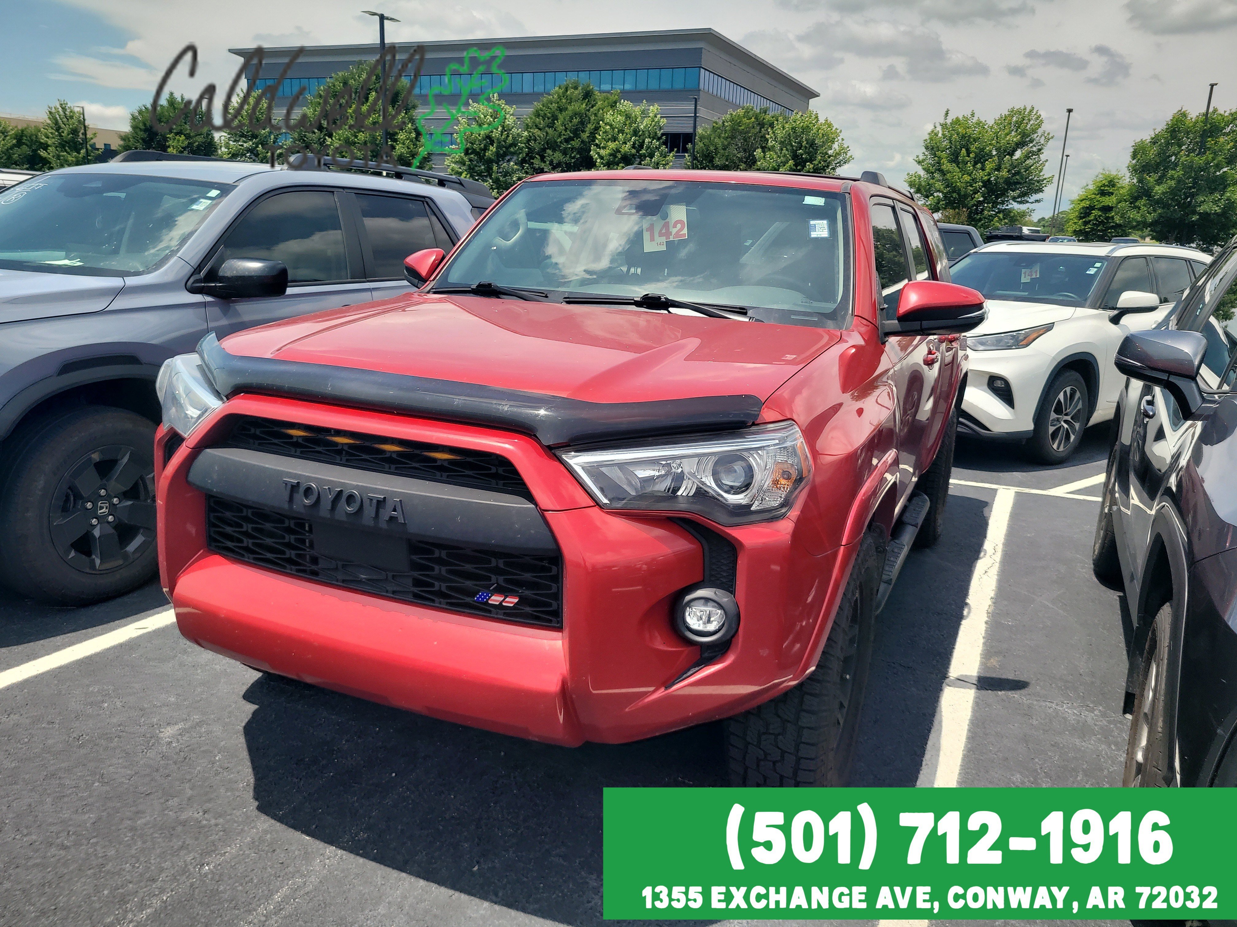 Barcelona Red Metallic 2018 Toyota 4Runner TRD Off-Road Premium 4WD SUV / Crossover Four-Wheel Drive