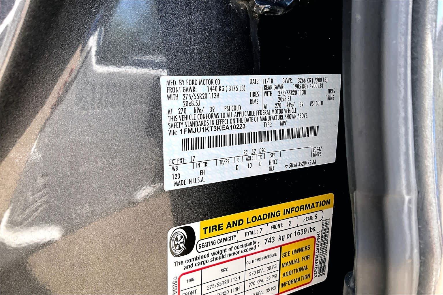Used 2019 Magnetic Ford Limited image 35