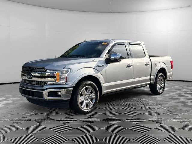 Used 2020 Silver Ford Lariat image 1