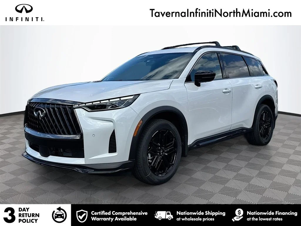 Certified Used 2026 White INFINITI SPORT image 1