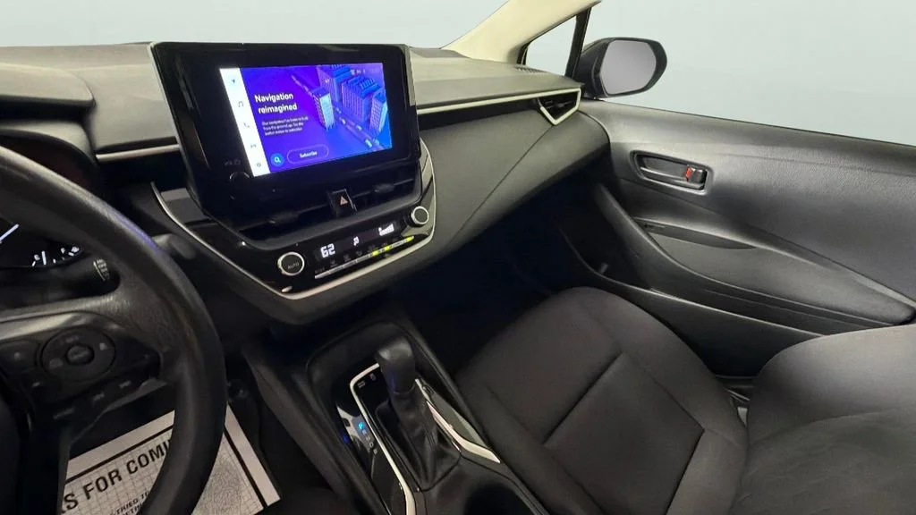 Used 2025 Blue Toyota Hybrid LE image 19