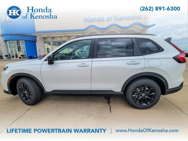 New 2027 Platinum White Pearl Honda Sport-L Hybrid AWD image 16