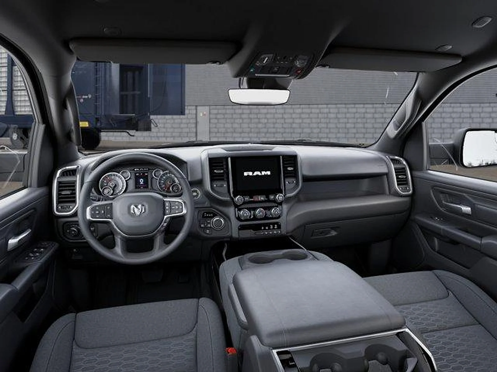 New 2026 Granite Crystal Metallic Clear-Coat Exterior Paint RAM Tradesman Quad Cab 4x4 6