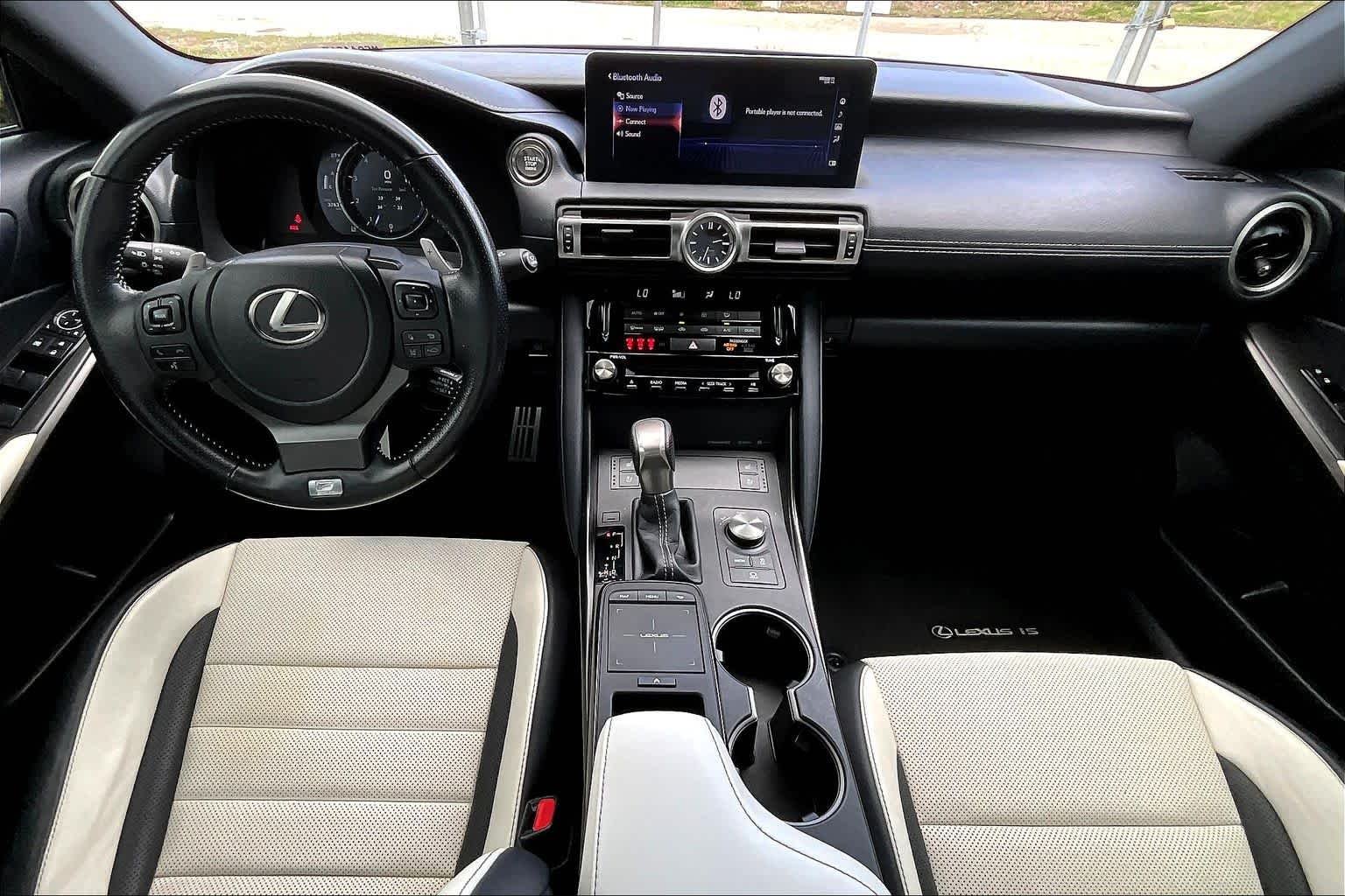 Certified Used 2021 Ultrasonic Blue Mica 2.0 Lexus F SPORT image 16