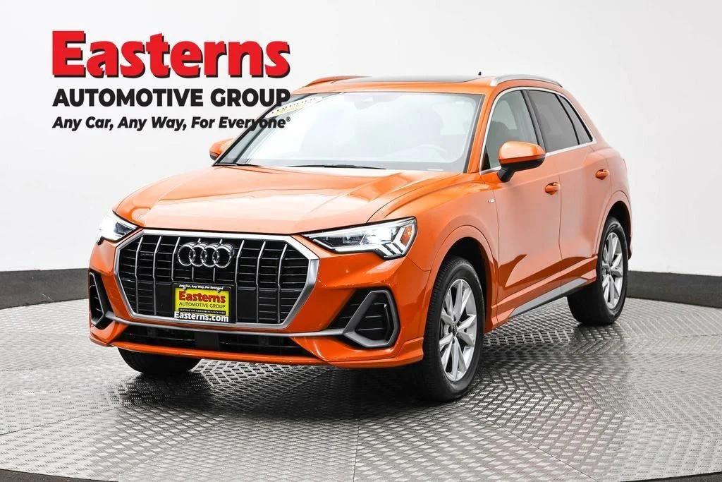 Used 2024 Orange Audi Premium image 1
