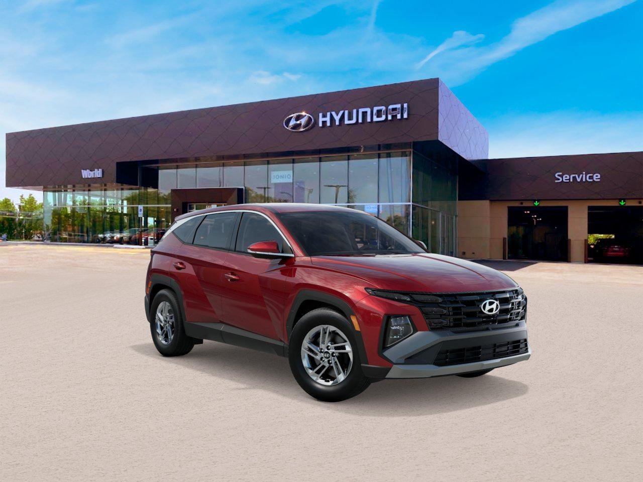 New 2026 Ultimate Red Hyundai SE FWD image 2