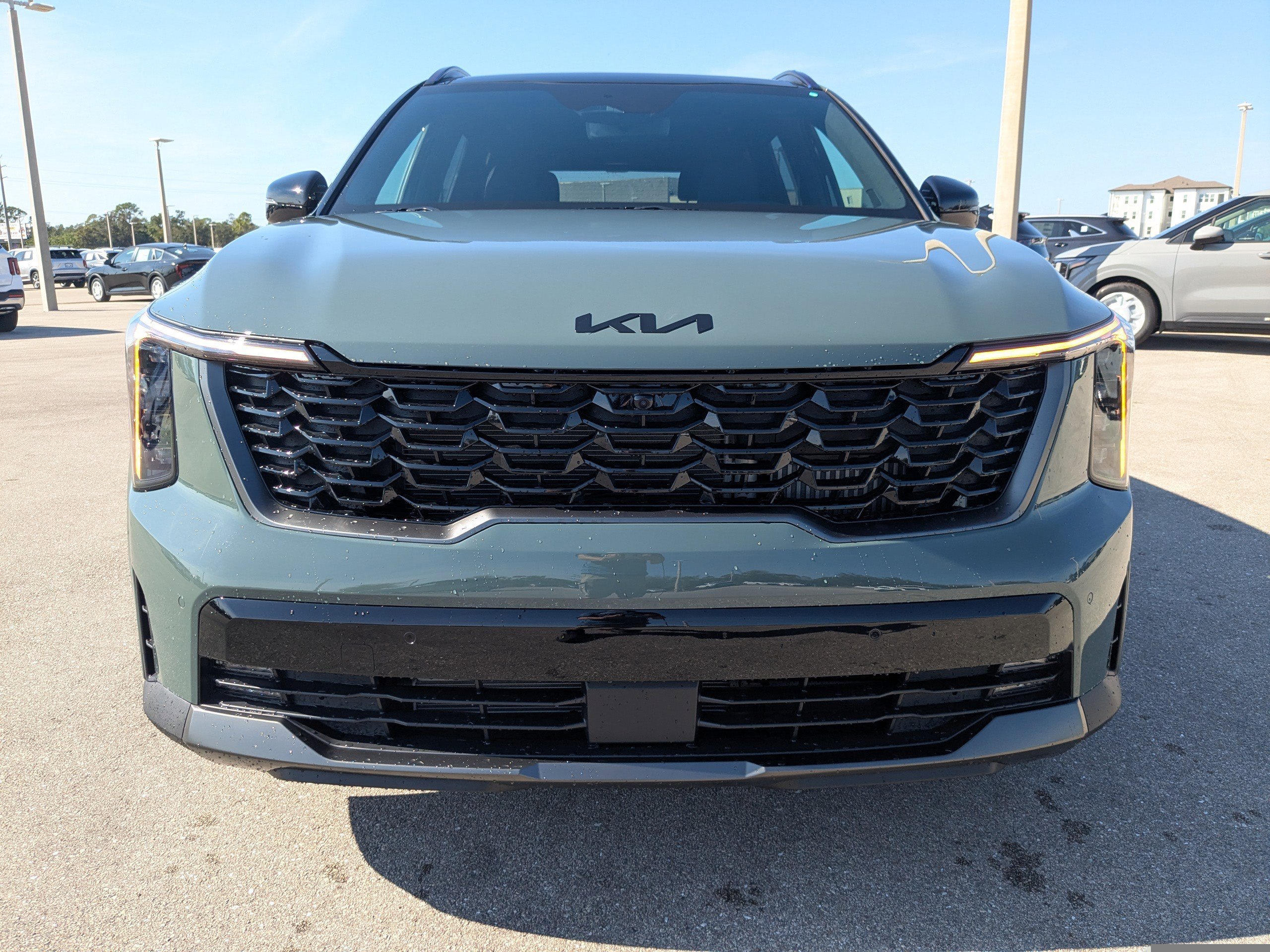 New 2026 Cityscape Green Kia X-Line SX Prestige AWD image 3