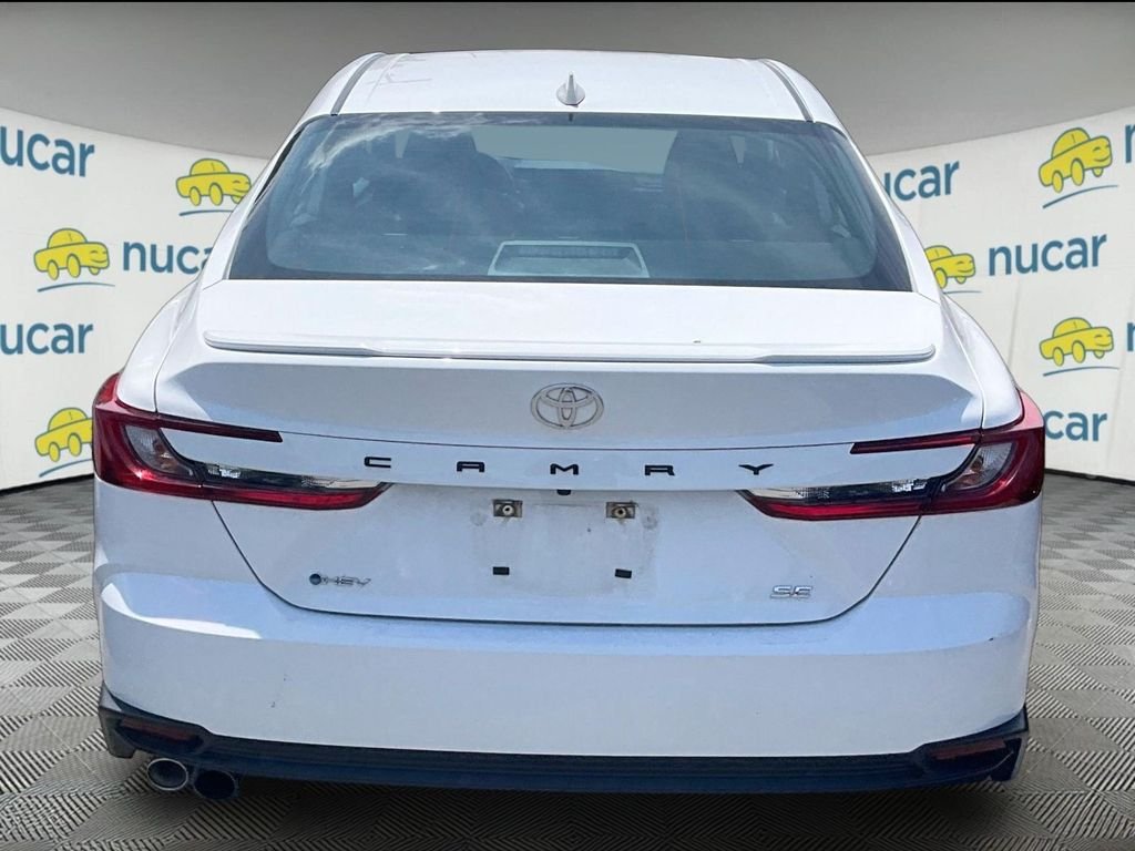 Used 2025 White Toyota SE image 3