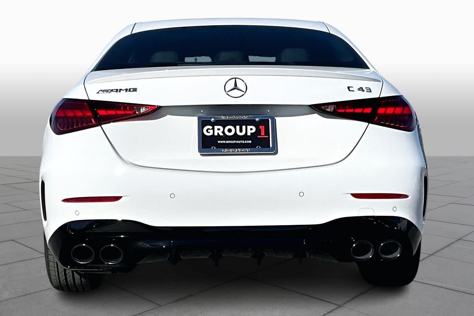 New 2026 Polar White Mercedes-Benz AMG® C 43 4MATIC® Sedan image 5