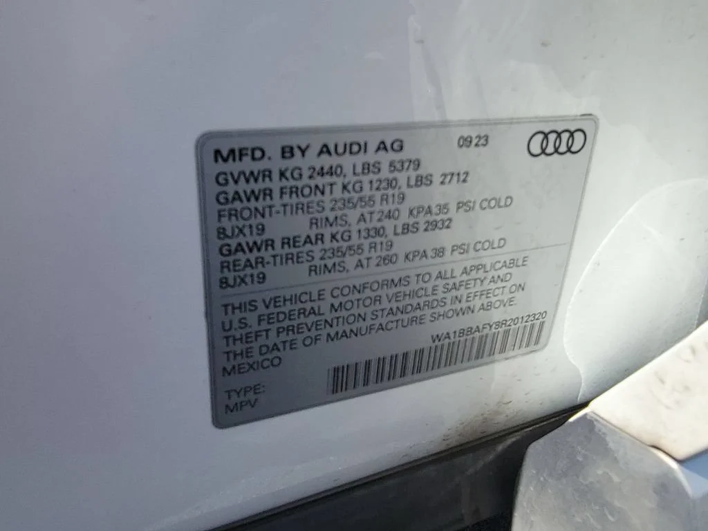 Used 2024 White Audi Premium Plus 40 TFSI quattro S tronic image 34