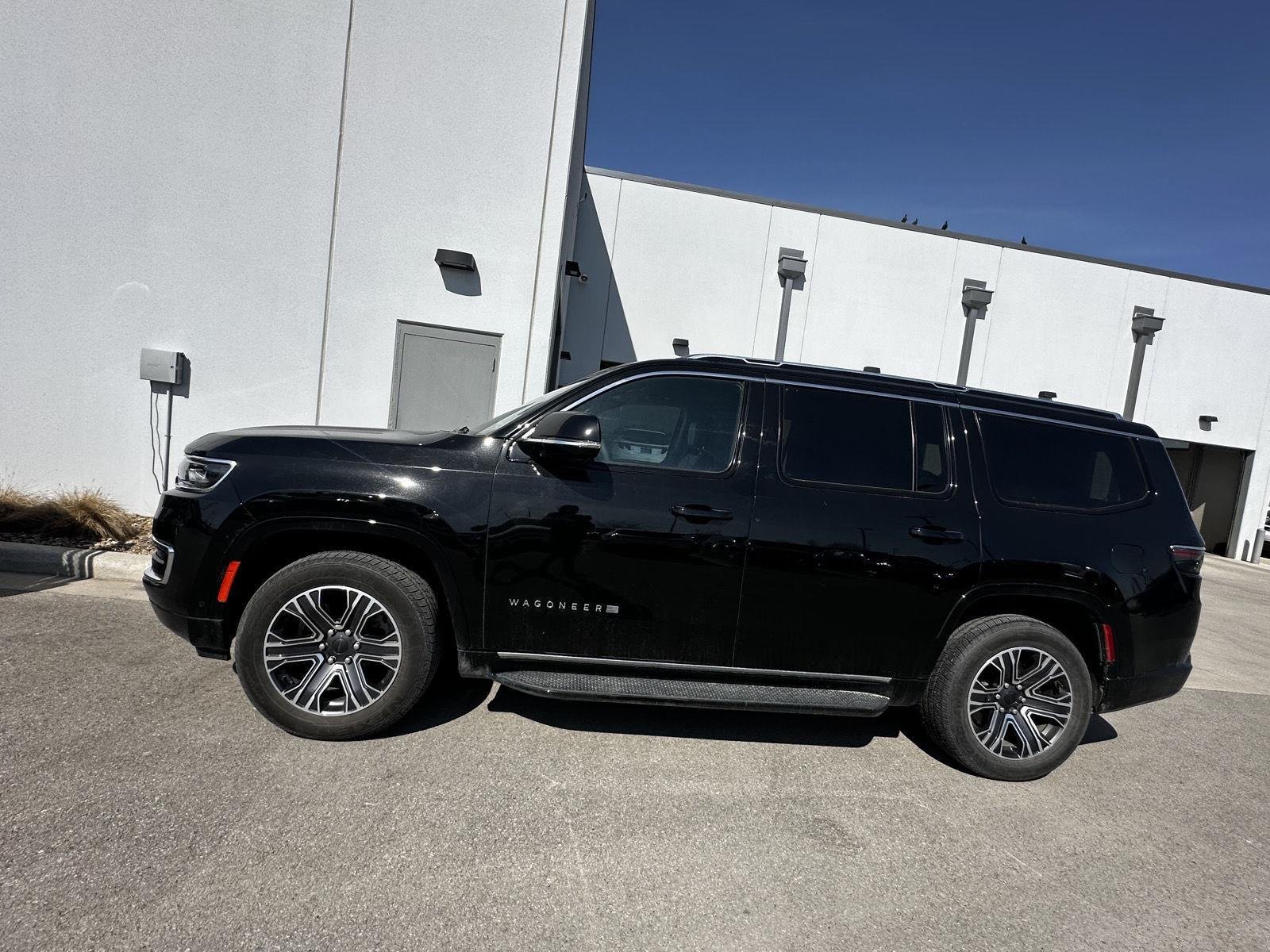 Used 2024 Diamond Black Crystal Pearlcoat Jeep Series II image 2