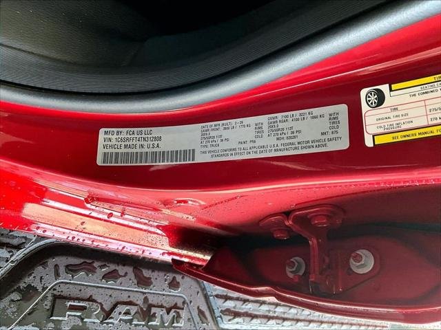 New 2026 Molten Red Pearl-Coat Exterior Paint RAM BIG HORN image 17