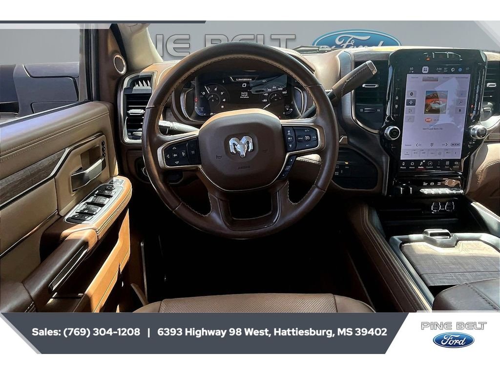 Used 2024 Granite Crystal Metallic Clearcoat Ram Longhorn image 5