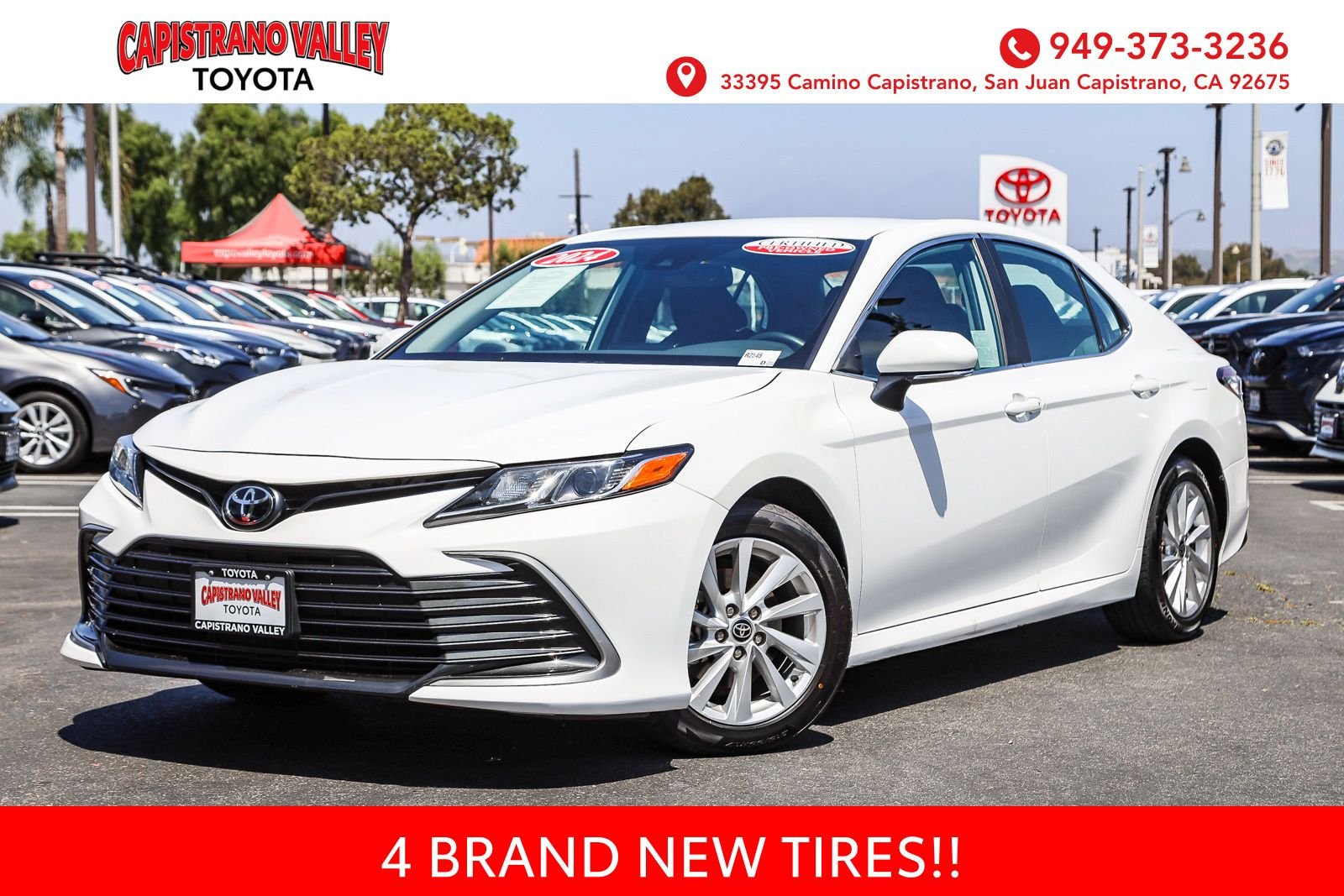 Certified Used 2024 Ice Toyota LE image 1