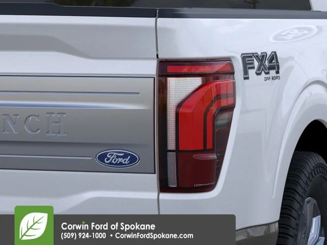 New 2026 Star White Metallic Tri-Coat Ford King Ranch image 21