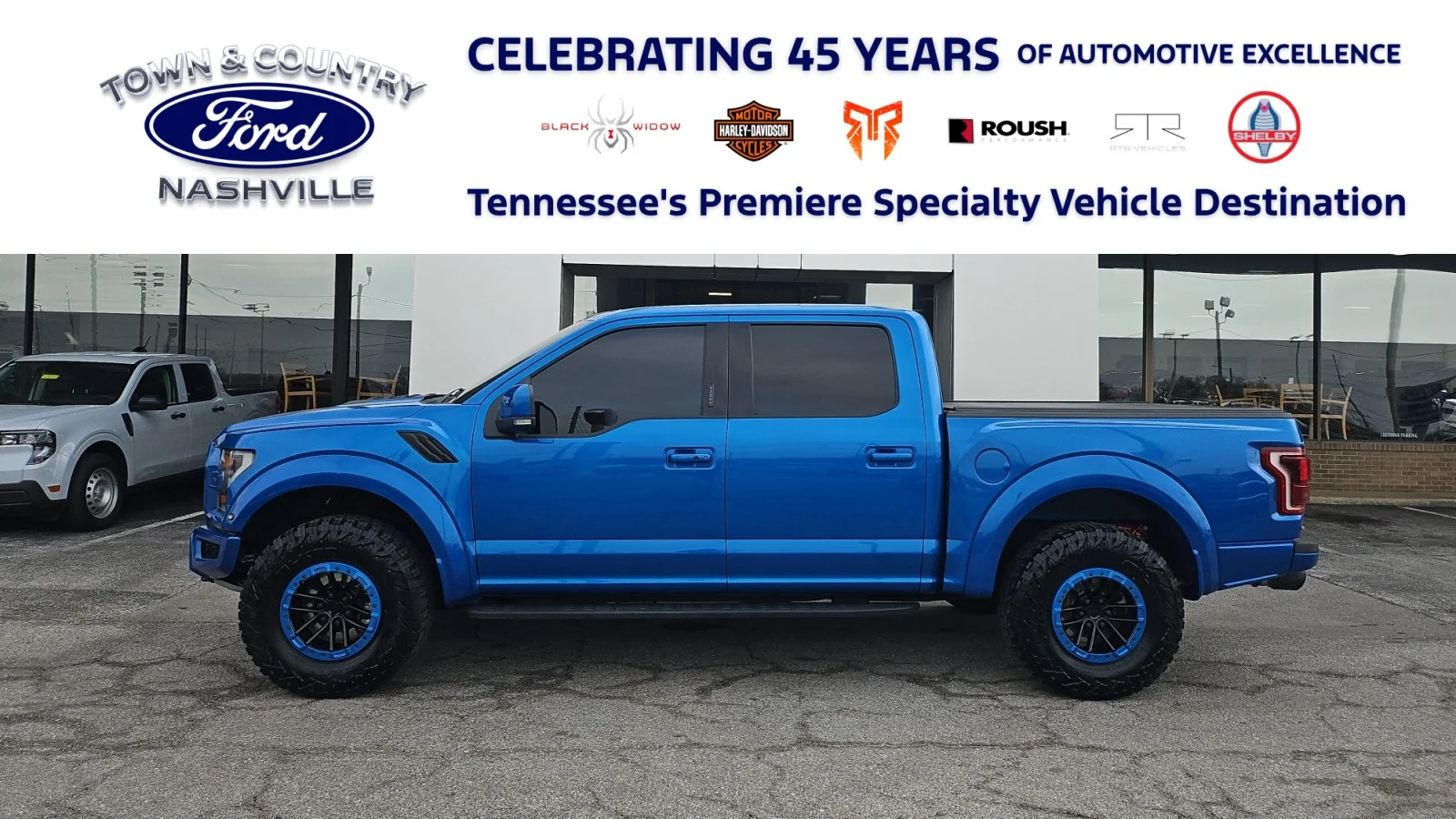 Used 2019 Blue Ford Raptor image 1