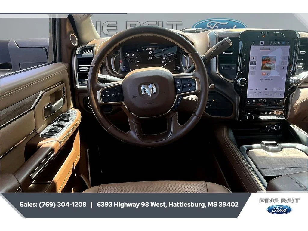 Used 2024 Granite Crystal Metallic Clearcoat Ram Longhorn image 5