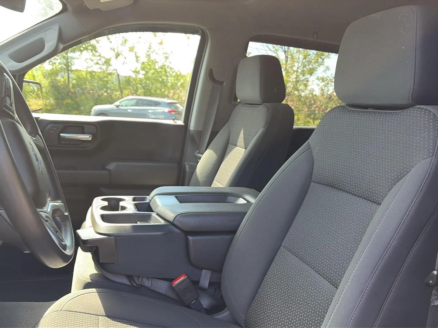 Used 2021 Cherry Red Tintcoat Chevrolet Custom Trail Boss image 4