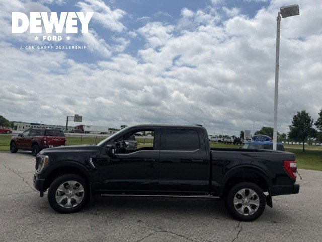 Used 2022 Black Metallic Ford Platinum image 4
